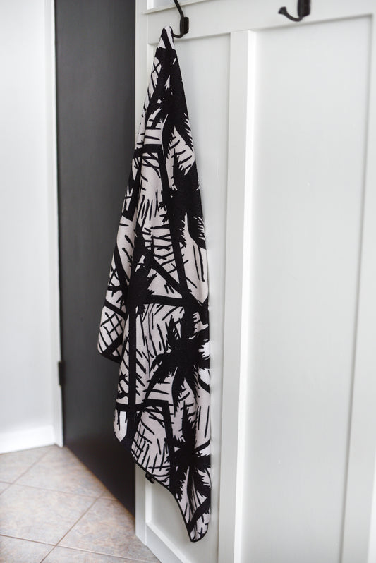Geo beach towel