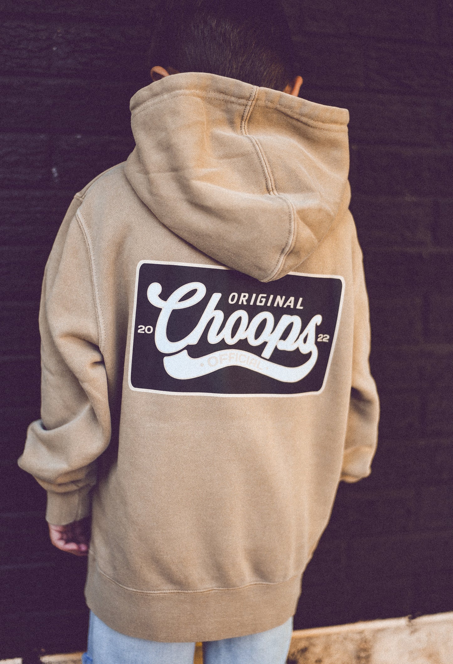 Choops Original Hoodie Tan